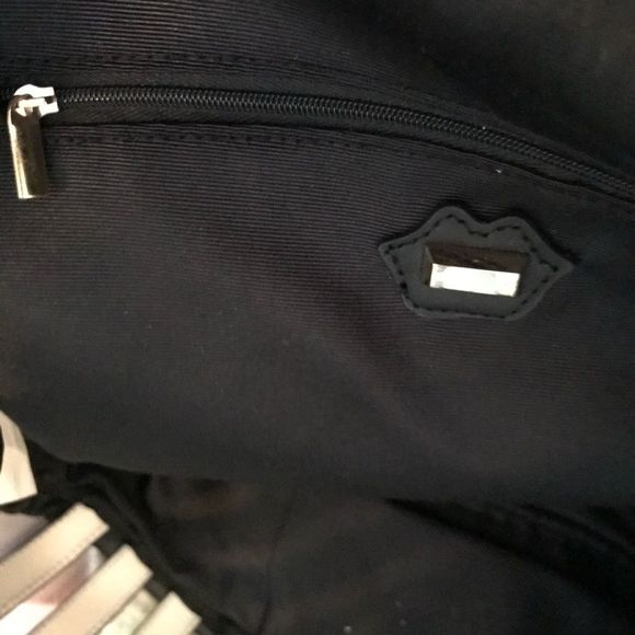 NWT $88 Betsey Johnson | Spotted In Stripes | Rainbow Backpack - Picture 11 of 15